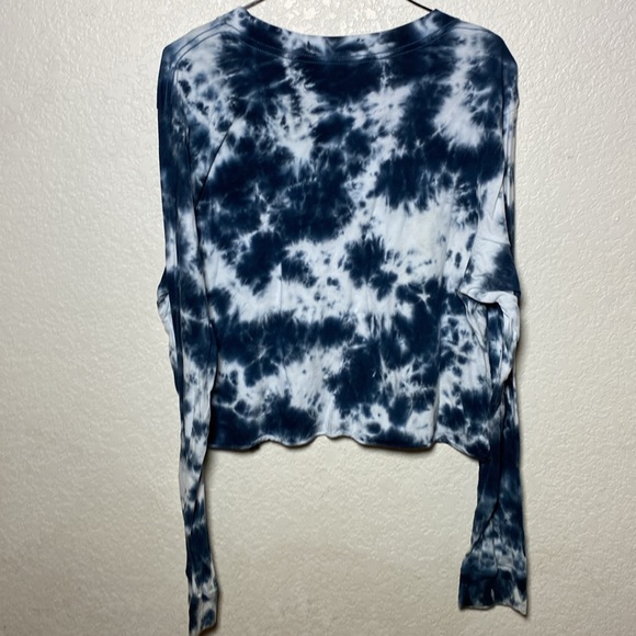 New Era Red Sox long sleeve crop top sz med - Picture 3 of 3